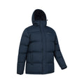 Navy - Side - Mountain Warehouse Mens Snow Padded Jacket