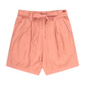 Pink - Front - Animal Womens-Ladies Loren Paperbag Shorts