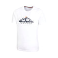 White - Back - Mountain Warehouse Mens Wander Organic Cotton T-Shirt