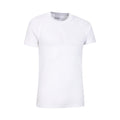 White - Back - Mountain Warehouse Mens Talus Round Neck Short-Sleeved Thermal Top