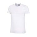 White - Side - Mountain Warehouse Mens Talus Round Neck Short-Sleeved Thermal Top