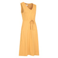 Mustard Yellow - Side - Mountain Warehouse Womens-Ladies Bahamas Sleeveless Dress