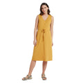 Mustard Yellow - Pack Shot - Mountain Warehouse Womens-Ladies Bahamas Sleeveless Dress