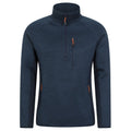 Navy - Front - Mountain Warehouse Mens Treston Fleece Top