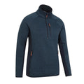 Navy - Lifestyle - Mountain Warehouse Mens Treston Fleece Top