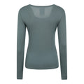 Khaki Green - Back - Mountain Warehouse Womens-Ladies Keep The Heat Thermal Top