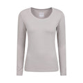 Light Beige - Front - Mountain Warehouse Womens-Ladies Keep The Heat Thermal Top