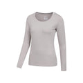 Light Beige - Side - Mountain Warehouse Womens-Ladies Keep The Heat Thermal Top