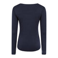 Navy - Back - Mountain Warehouse Womens-Ladies Keep The Heat Thermal Top