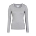 Grey - Front - Mountain Warehouse Womens-Ladies Keep The Heat Thermal Top