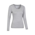 Grey - Side - Mountain Warehouse Womens-Ladies Keep The Heat Thermal Top