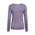 Dusky Purple - Back - Mountain Warehouse Womens-Ladies Keep The Heat Thermal Top