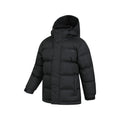 Black - Lifestyle - Mountain Warehouse Childrens-Kids Snow II Water Resistant Padded Jacket