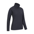 Dark Blue - Side - Mountain Warehouse Womens-Ladies Camber II Fleece Top