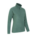 Khaki - Side - Mountain Warehouse Womens-Ladies Camber II Fleece Top