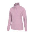 Light Pink - Back - Mountain Warehouse Womens-Ladies Camber II Fleece Top