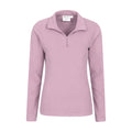 Light Pink - Lifestyle - Mountain Warehouse Womens-Ladies Camber II Fleece Top