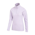 Purple - Back - Mountain Warehouse Womens-Ladies Camber II Fleece Top