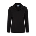 Black - Pack Shot - Mountain Warehouse Womens-Ladies Camber II Fleece Top