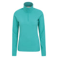 Teal - Front - Mountain Warehouse Womens-Ladies Camber II Fleece Top