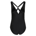 Black - Back - Mountain Warehouse Womens-Ladies Maldives Slim One Piece Swimsuit