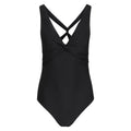 Black - Front - Mountain Warehouse Womens-Ladies Maldives Slim One Piece Swimsuit
