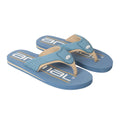 Pale Blue - Front - Animal Mens Jekyl Recycled Flip Flops