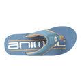 Pale Blue - Back - Animal Mens Jekyl Recycled Flip Flops