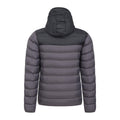 Grey - Back - Mountain Warehouse Mens Link Padded Jacket