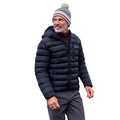 Black - Pack Shot - Mountain Warehouse Mens Link Padded Jacket