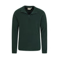 Dark Green - Lifestyle - Mountain Warehouse Mens Camber II Half Zip Fleece Top