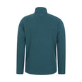 Petrol - Back - Mountain Warehouse Mens Camber II Half Zip Fleece Top