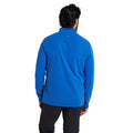 Blue - Back - Mountain Warehouse Mens Camber II Half Zip Fleece Top