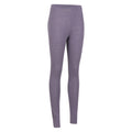 Dusky Purple - Side - Mountain Warehouse Womens-Ladies Merino II Thermal Bottoms