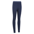 Navy - Side - Mountain Warehouse Womens-Ladies Merino II Thermal Bottoms