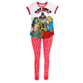 White - Front - DC Comics Justice League Womens-Ladies Bad Womens Pyjama Set