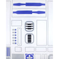 White - Side - Star Wars Mens R2D2 Costume T-Shirt