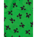 Green-Black - Lifestyle - Minecraft Boys Creeper Swim Shorts