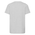 Grey - Back - Minecraft Childrens-Kids Creeper T-Shirt