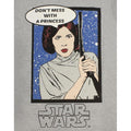 Grey-Pink - Pack Shot - Star Wars Womens-Ladies Princess Leia Pyjama Set