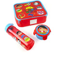 Red-Blue - Pack Shot - Ryan's World Childrens-Kids Lunch Box Set (Pack Of 3)