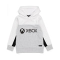 Grey-White - Front - Xbox Boys Hoodie