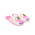 Cream-Pink-Purple - Back - Peppa Pig Womens-Ladies Queen Mummy Pig Slippers