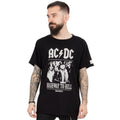 Black - Back - AC-DC Unisex Adult Highway To Hell T-Shirt