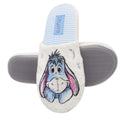 Blue-White-Grey - Side - Winnie the Pooh Womens-Ladies Eeyore Slippers