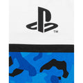 White-Blue-Black - Side - Playstation Boys Camo T-Shirt