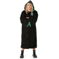 Black-Green - Front - Harry Potter Unisex Adult Slytherin Replica Gown