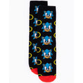 Blue-Black-Grey - Side - Sonic The Hedgehog Unisex Adult Socks (Pack of 3)