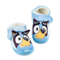 Blue - Front - Bluey Childrens-Kids 3D Ears Slippers