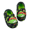 Black-Green - Front - Teenage Mutant Ninja Turtles Childrens-Kids Raphael Slippers